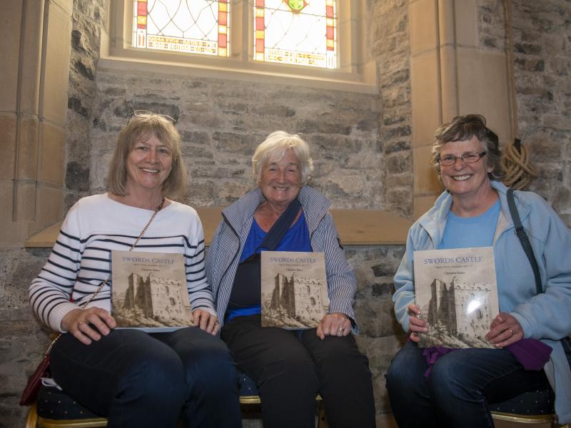 Swords Castle Digging History Launch attendees