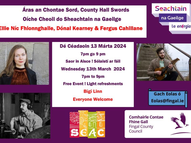 Seachtain na Gaeilge Concert 2024