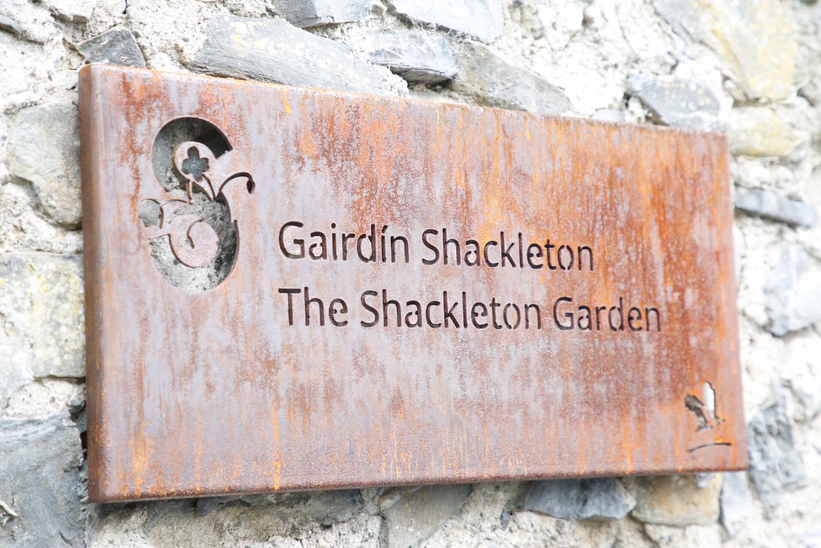 Shackleton Garden Plaque