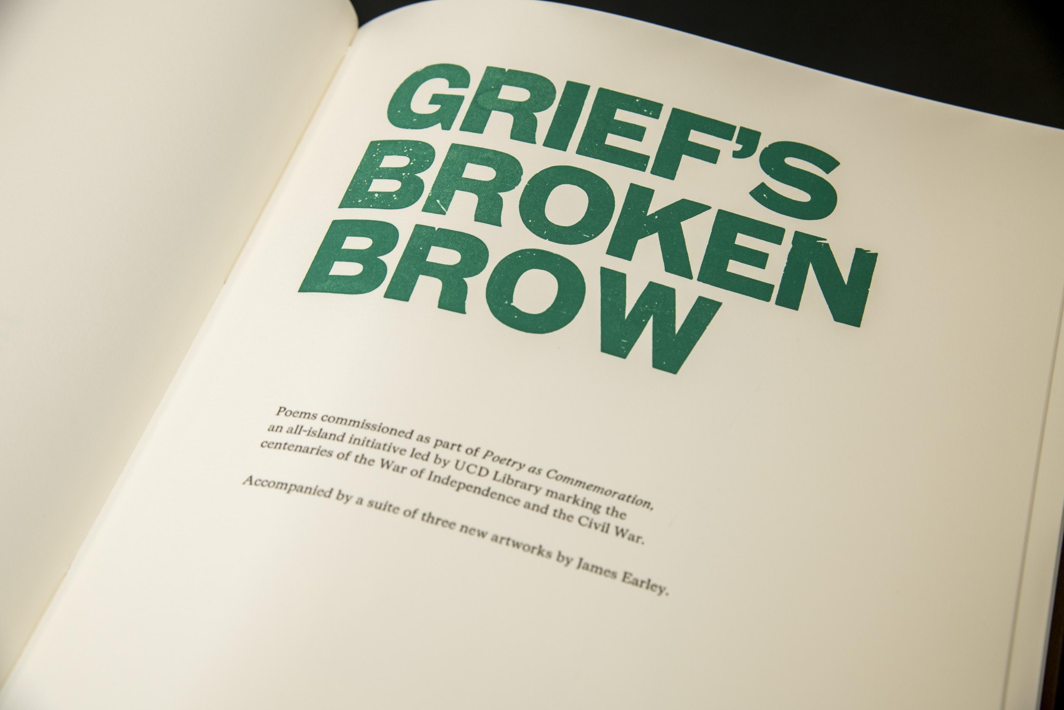 Griefs Broken brow Presentation Fingal Archives 3